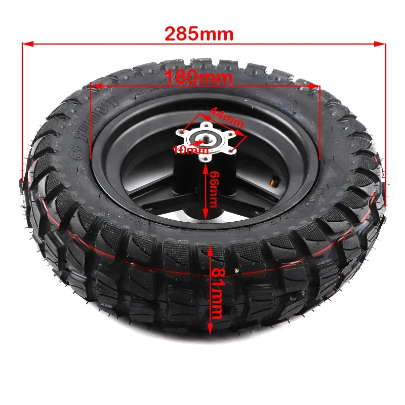 

New 90/65-6.5 Off-Road Tubeless Tire With Wheels For Electric Scooter Dualtron Ultra DIY For 2 Stoke Mini Pocket Bike