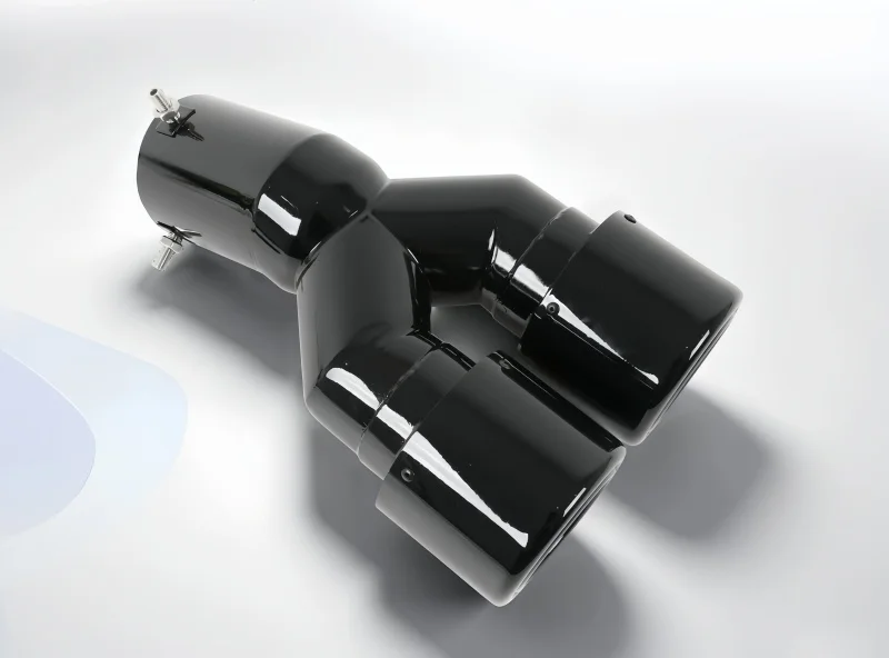 Automotive Sports Decorative Tailpipe Fit for GWM Tank 300 Modified Stainless Steel Side Double Tube Tail Throat Car Accessories