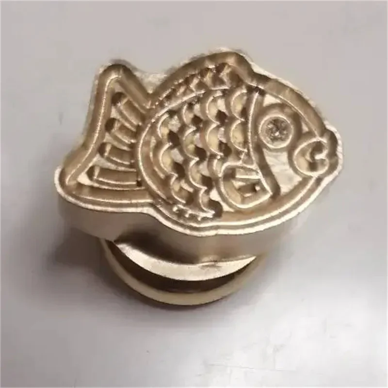 3D Taiyaki Wax Seal Stamp Head DIY Vintage Hydrangea Seals Stamps for Secrecy Envelope Wedding Card Collection Decor Hobby Gift