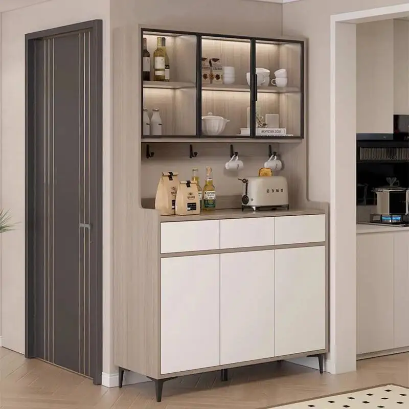 Sideboards Pantry Cabinets Mobile Storage House Container Living Room Cabinets Display Meuble De Rangement Trendy Furniture