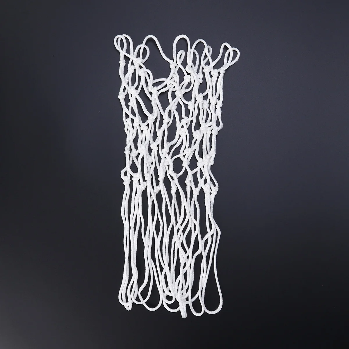 2 قطعة ليلة متوهجة مضيئة كرة السلة صافي النايلون مضفر القياسية المهنية كرة السلة صافي الثقيلة شبكة سميكة كرة السلة N