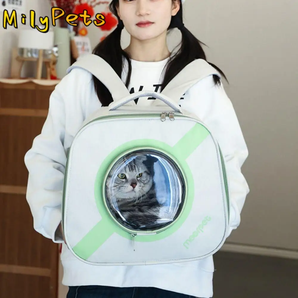 

Portable Pet Carrier Backpack Foldable Breathable Pet Travel Bags Comfortable Large Capacity Cat Carrying Bag Outdoor Travel