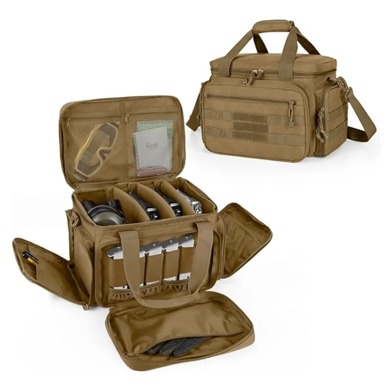 

Тактическая сумка-органайзер для хранения с отделениями для магазинов, многофункциональная наплечная сумка-кроссбоди Molle, сумка для хранения медикаментов
