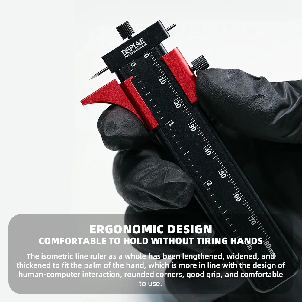 Parallel Scribing Tool Isometric Line Engraver for Military Model Building Kit Parallel Line Carving Tool Scribed Line Pin Tool