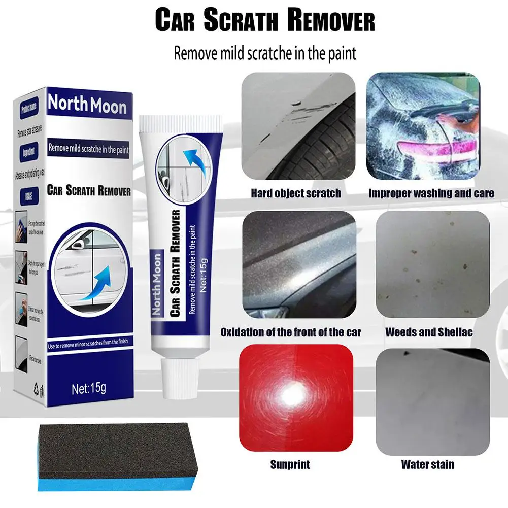 

Car Scratch Removal Wax De-scratch Wax Polishing Abrasives Polishes Car Cleaner Supplies Repair Cream Repair Scratches Care O3P9