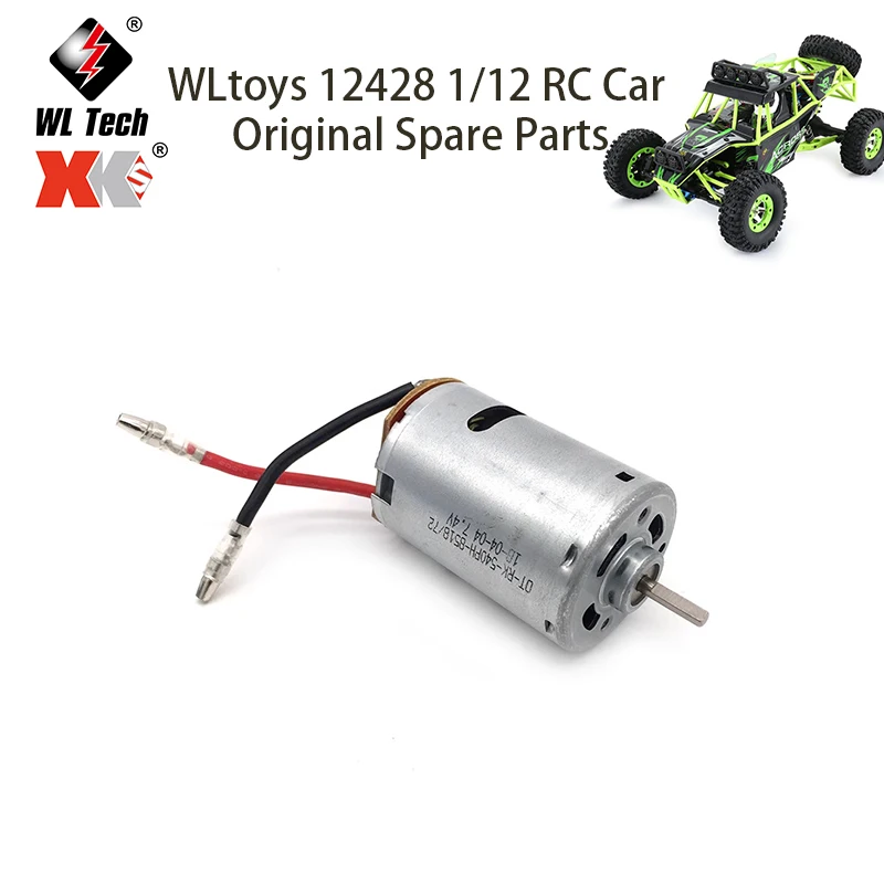 

WLtoys 12428 1/12 RC Car Original Spare Parts 12428-A-B-C 12423 540 Motor 12428-0121 Original Motor