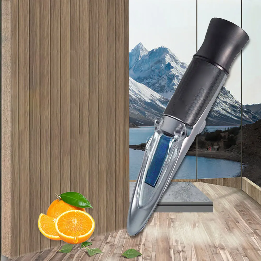 

Sugar concentration Refractometer testing machine Hand-held Sugar meter MASTER-20M/53M Measure the concentration of fruit juice