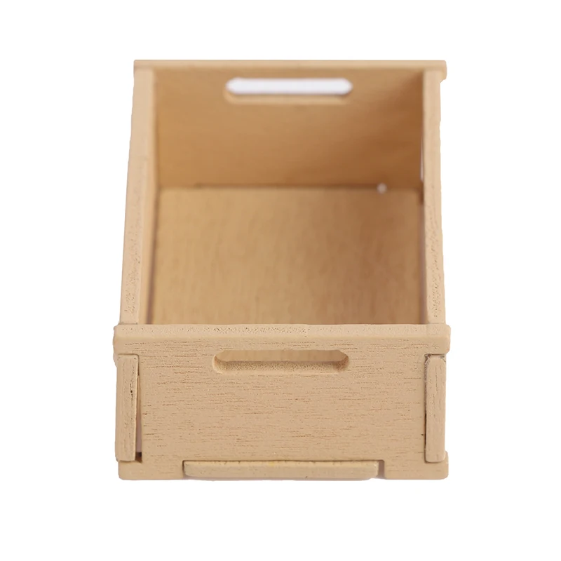 3pcs Dollhouse Miniature Mini Wooden Fruit Frame For 1:12 Dollhouse