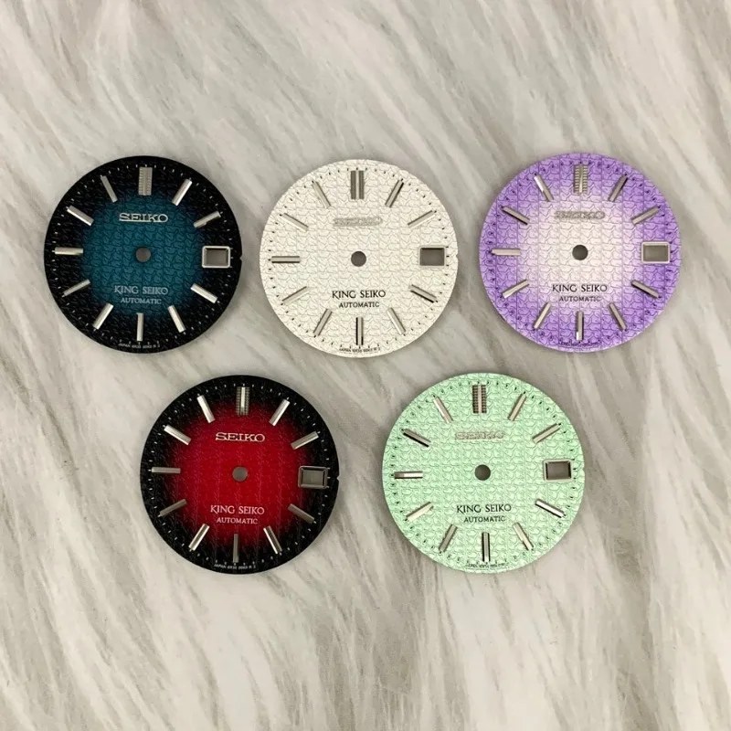 Watch accessories Dial 28.5mm strips Literally three-dimensional pattern Color fitting NH35/NH36 movement B