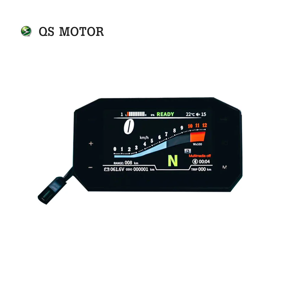 SiAECOSYS Speedometer 5inch SCJ5066-1 CAN BUS LIN Adjustable Speedometer for Electric Scooter Motorcycle Display