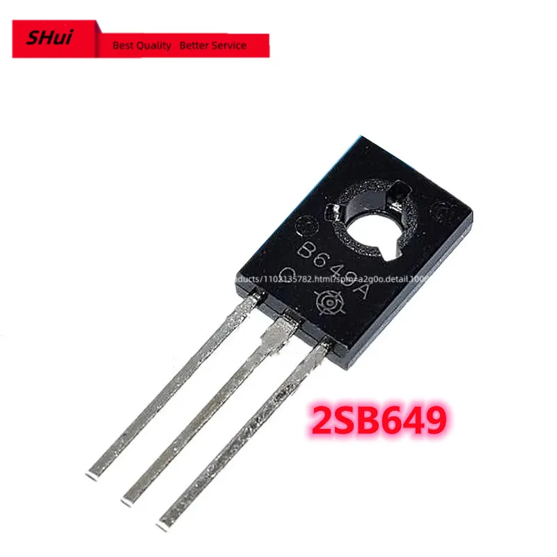 10PCS 2SB649AC 2SD669AC TO-126 2SB649 2SD669 (10pcs B649+10pcs D669 )PNP NPN Epitaxial Planar Transistors