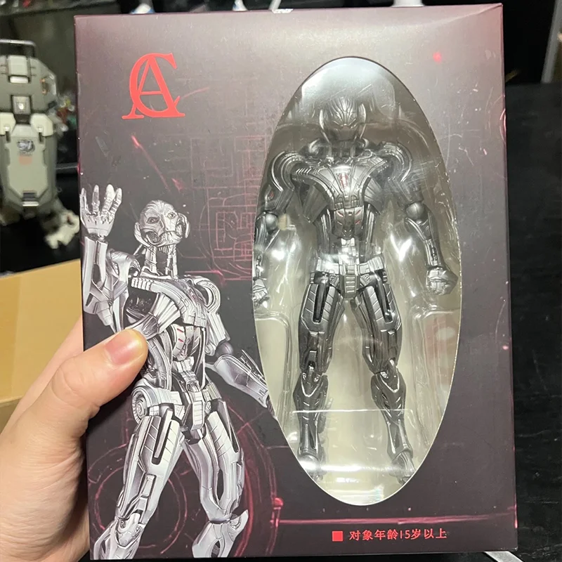 

In Stock Ac Factory Ultron Action Figures Toys Kaiyodo Amazing Yamaguchi Avengers Anime Ko Model Pvc Kids Gift Hot Selling