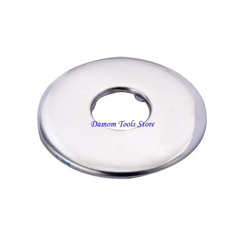 57BE Stainless Steel Wall Split Flange Snap-on Faucet Decorative Cover for Bathroom