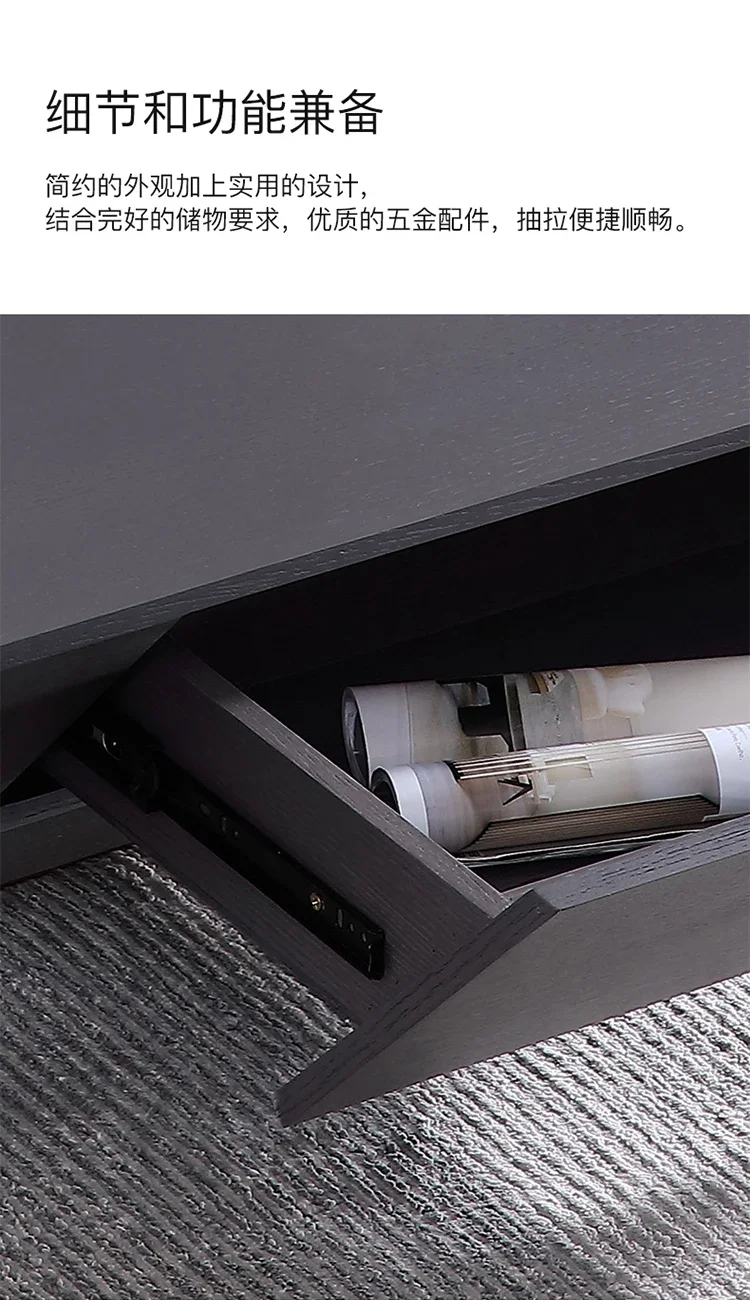 طاولة قهوة إيطالية بسيطة، مربعة، مع قرص دوار، زجاج مقسى، تعليق