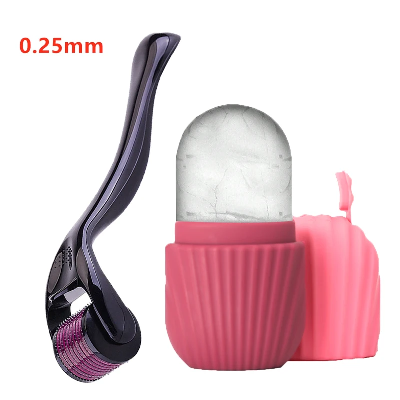 أداة دوارة للوجه من الجليد للعناية بالبشرة، مجموعة مكونة من قطعتين مناسبة لجلد اللحية 0.25 مم، أداة دوارة للوجه الصغيرة