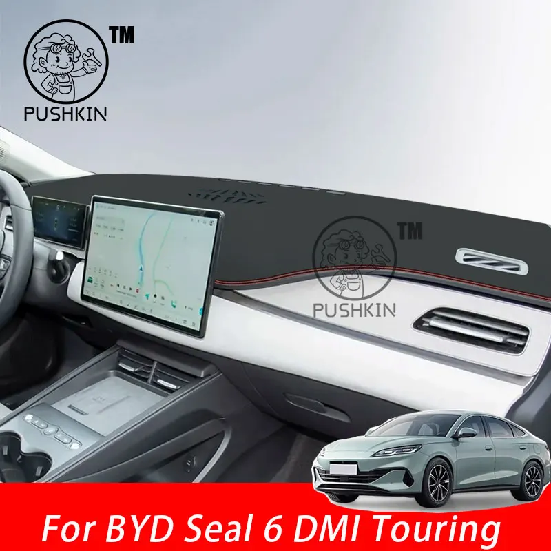 

For BYD Seal 6 C6 DMI Touring 2025 Dashboard Cover Instrument Panel Mat Sun Shade Anti-slip Carpet Pad Decoration Accessories