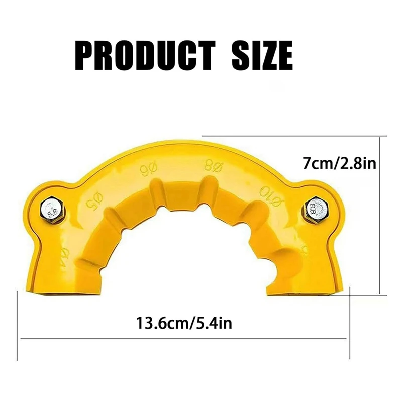 Afilador de brocas para amoladora angular, herramienta de afilado multiusos para varios tipos de taladros (4PCS)-AT64