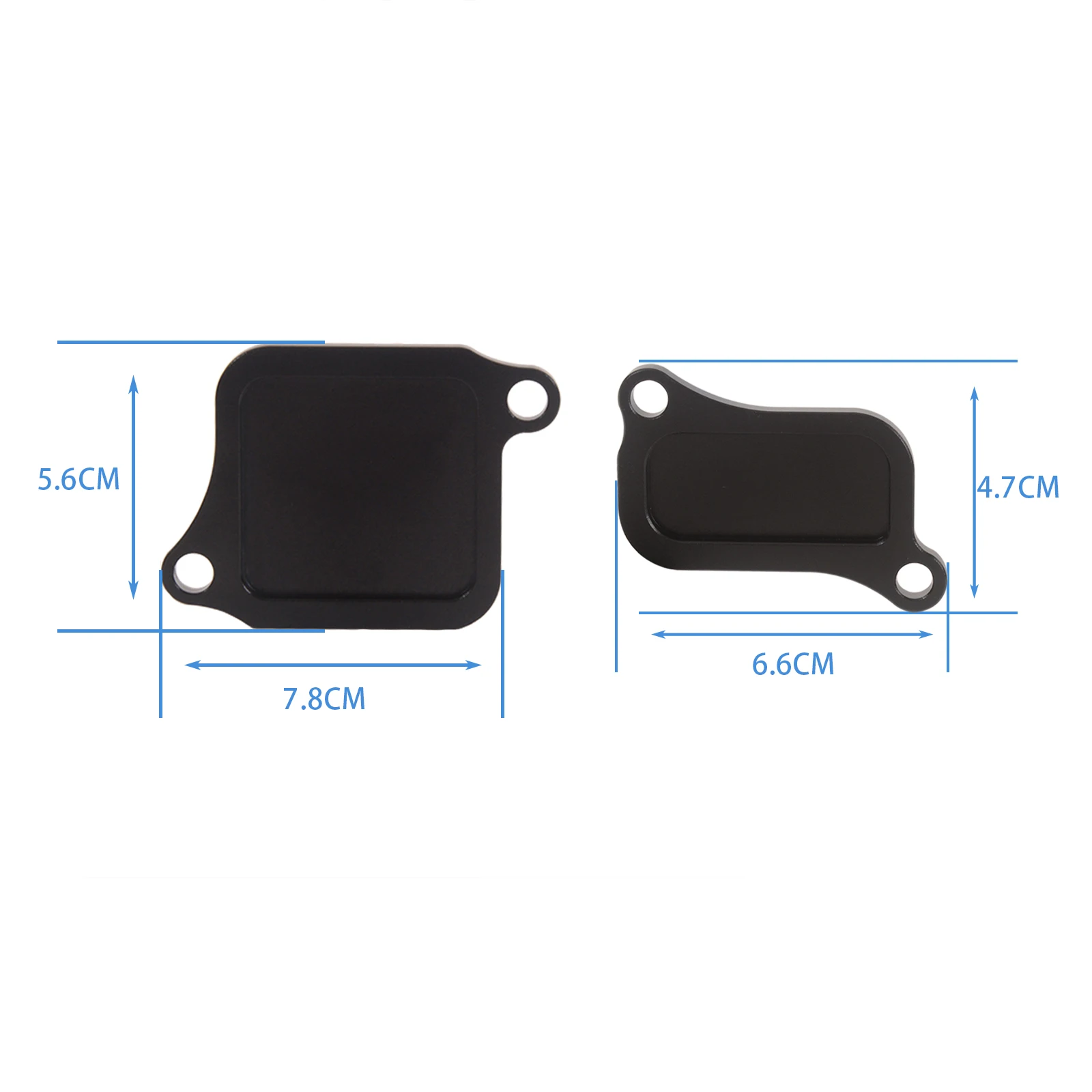 For TRIUMPH Daytona 675 675R 2013 2014 2015 2016 2017 Motorcycle Accessories Refit 2PCS Smog Block Off Plates Cover Fit