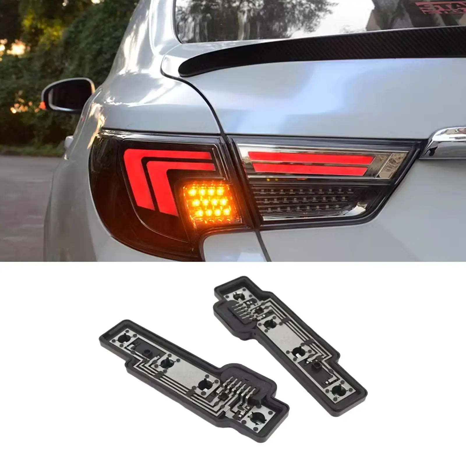 

2x Tail Lamp Bulb Holder High Performance Replace Taillight Circuit Board