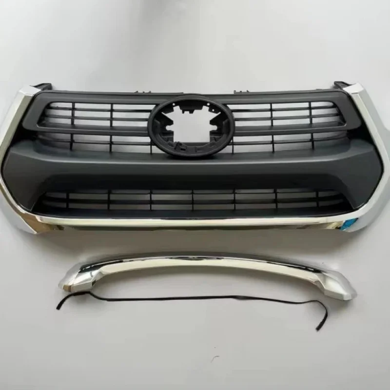 

HW 4X4 Offroad Car Accessories ABS OE Style Chrome Front Grilles with Trims for 2021 REVO