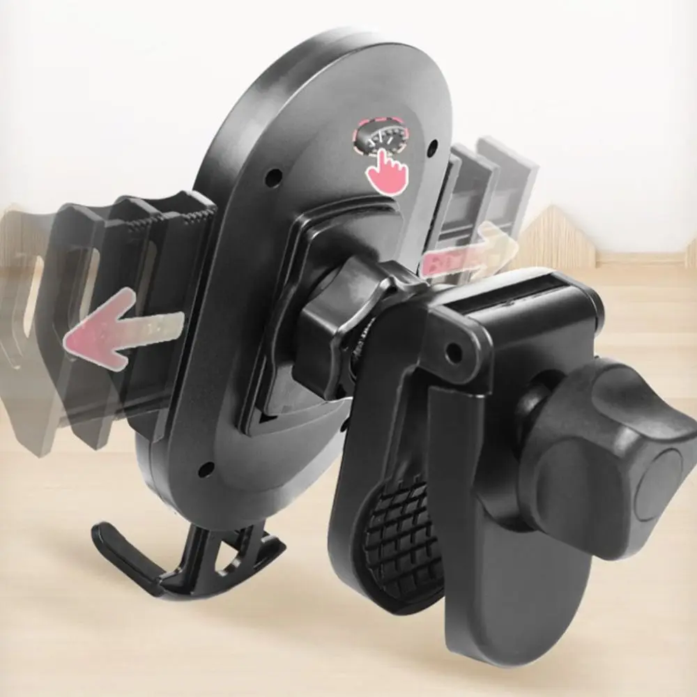 الهاتف الذكي دعم قابل للتعديل المشبك عربة طفل الملحقات عربة عربة حامل هاتف الهاتف نظام تحديد المواقع جهاز حامل هاتف المحمول #6