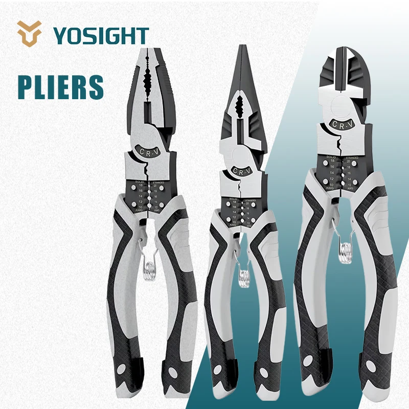 Heavy Duty Pliers Multifunctional Hand Pliers for DIY Craft Repair Jewelry Making Metal Processing