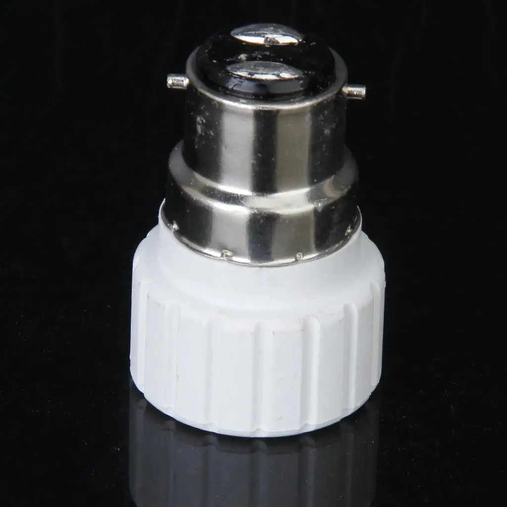 LED Halogen CFL Light Bulbs Lamp Adapter B22-GU10 Bayonet Converter