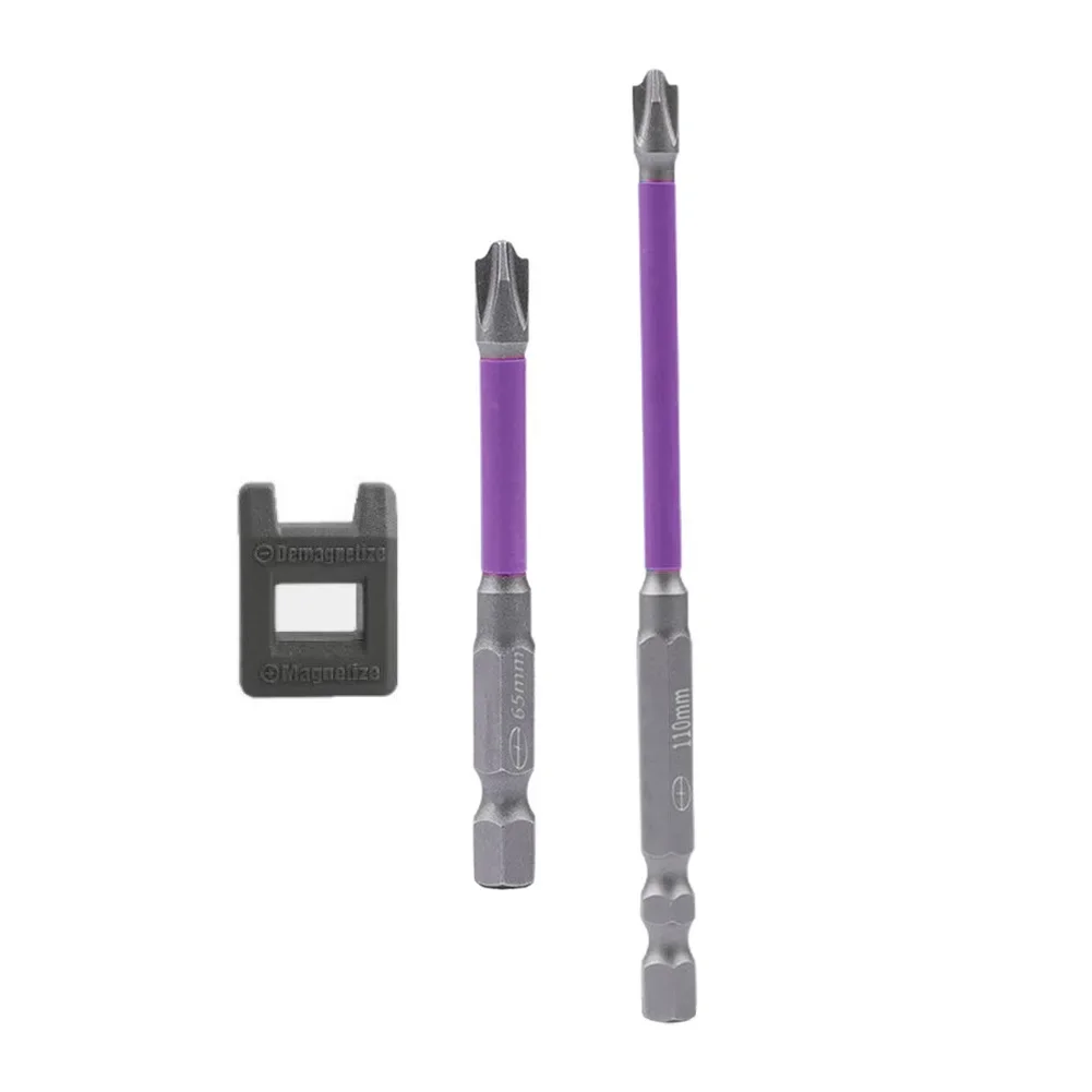 Special Slotted Cross Screwdriver Bit para eletricista, FPH2, 65mm, 110mm
