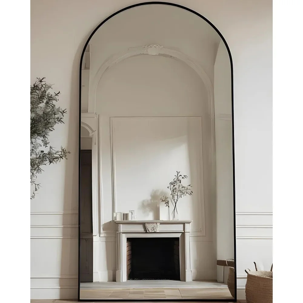 71 "X 28" Vloerspiegel, Staande Spiegel Vrijstaande Volledige Lichaamsspiegel Met Standaard Voor Slaapkamer, Hangende Spiegel