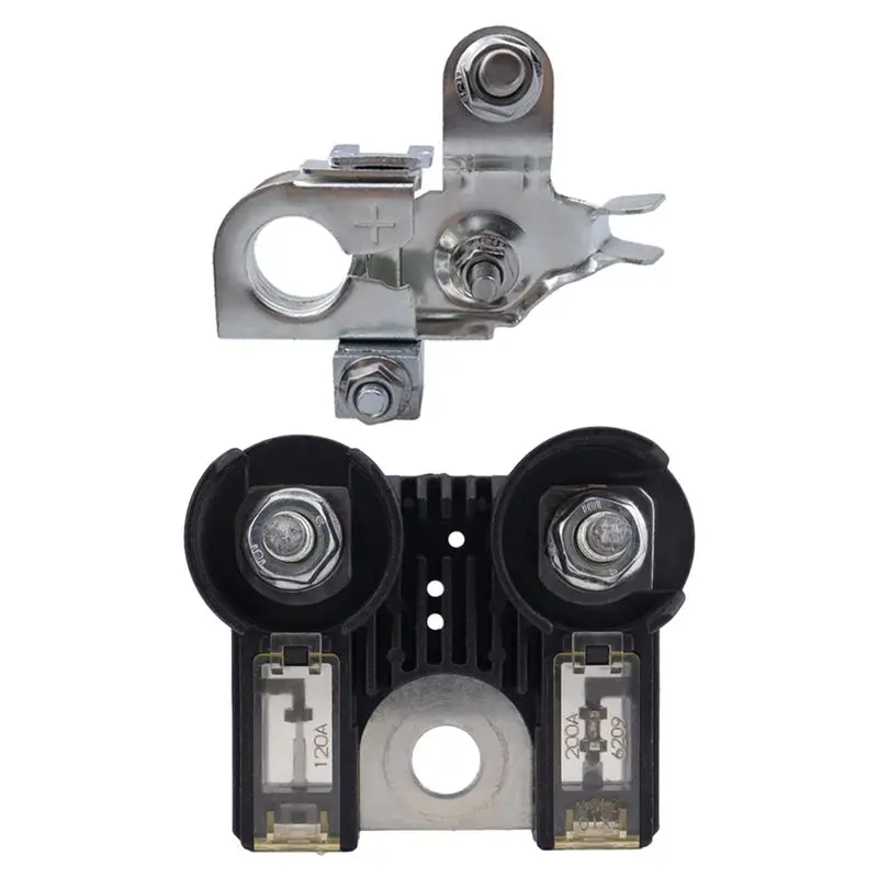 

WF-AL3Z-14526-AA Car Battery Terminal 2 Pole Fuse With Nuts For Ford Lincoln