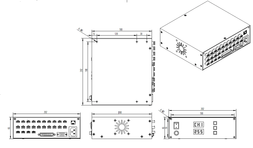 led light controller box  led light controller and power supply strobe light controller strobe light contr