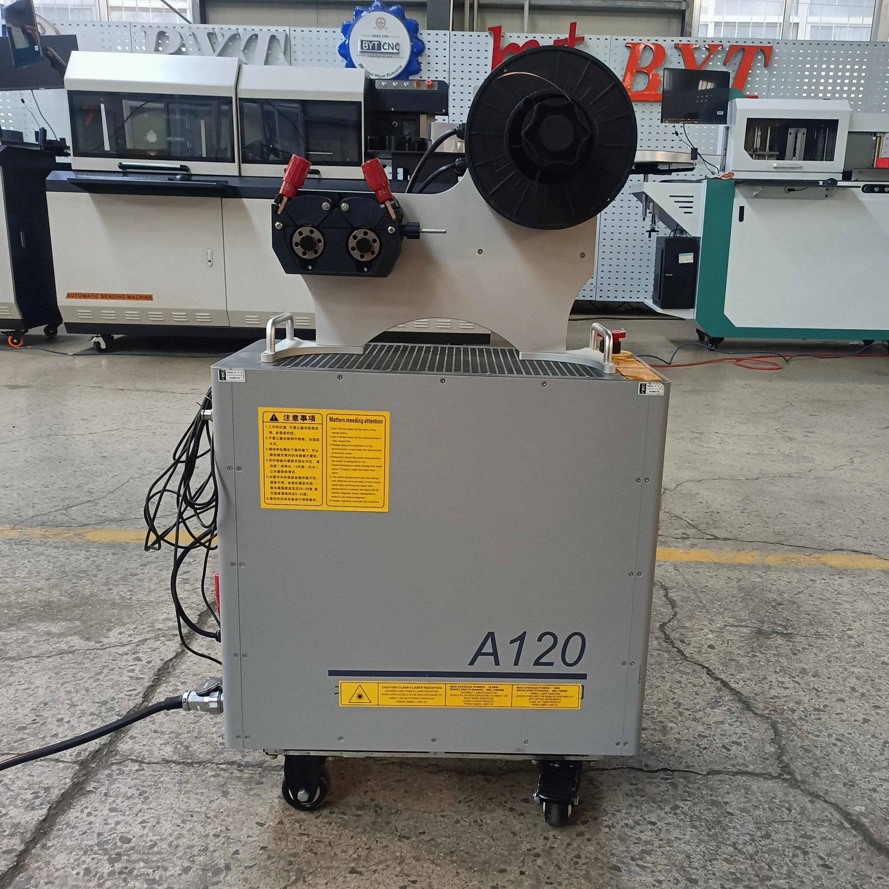 3-in-1 Air cooling Fiber  welding machine with big screen fire feed stainless steel seam welding machine