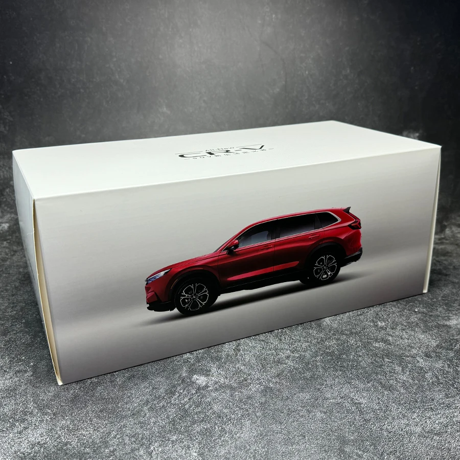 1:18 scale Honda CRV model 2023 new CR-V SUV alloy car model static decoration collection sent to friends