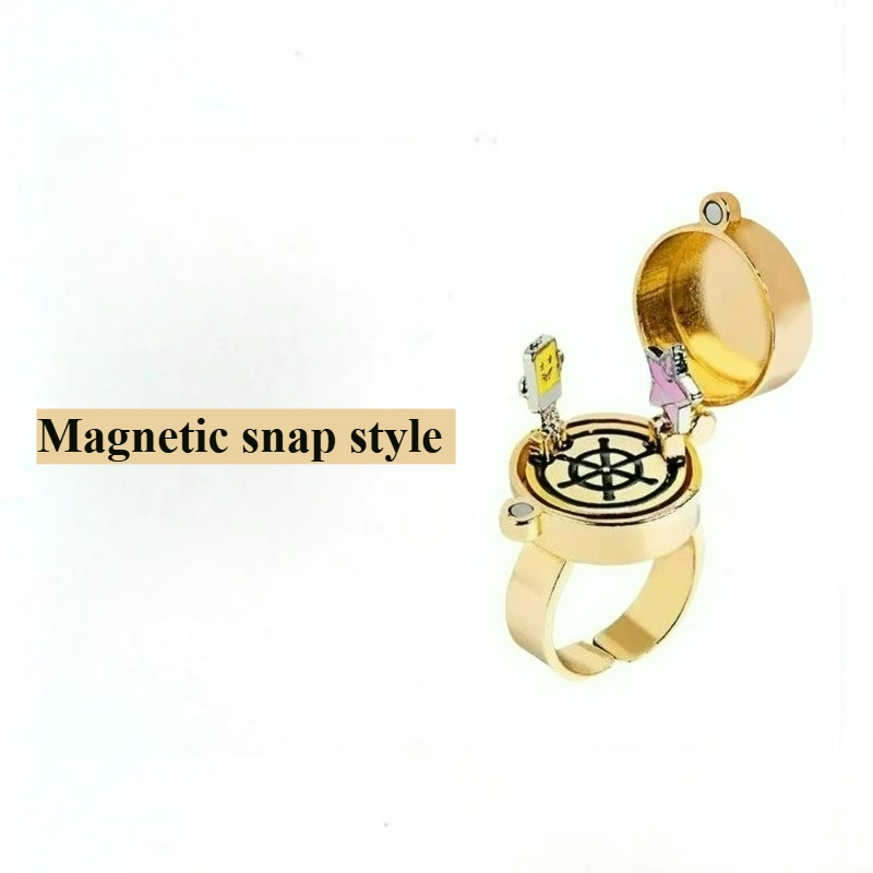 Best Best Friend Meaningful Open Ring Metal Electroplating - Creative Gifts Comic Exhibition Daily DIY Decorative Accessories