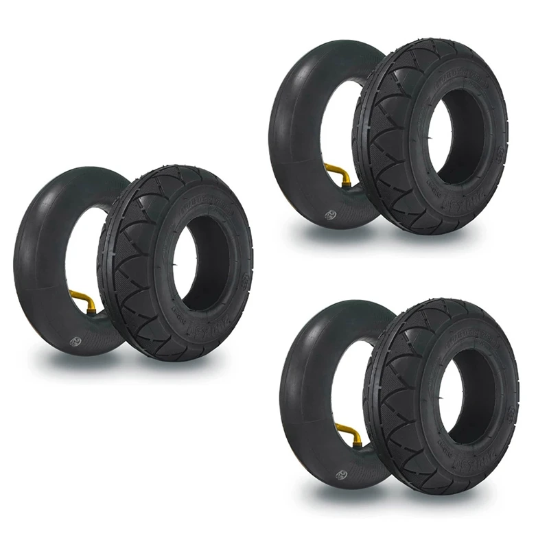 3Set 200X50 Tire&Inner Tube Set For Razor E100,E150,E200,Power Core E100,Powerrider 360,Crazy Cart,Epunk,E-Scooter Tire