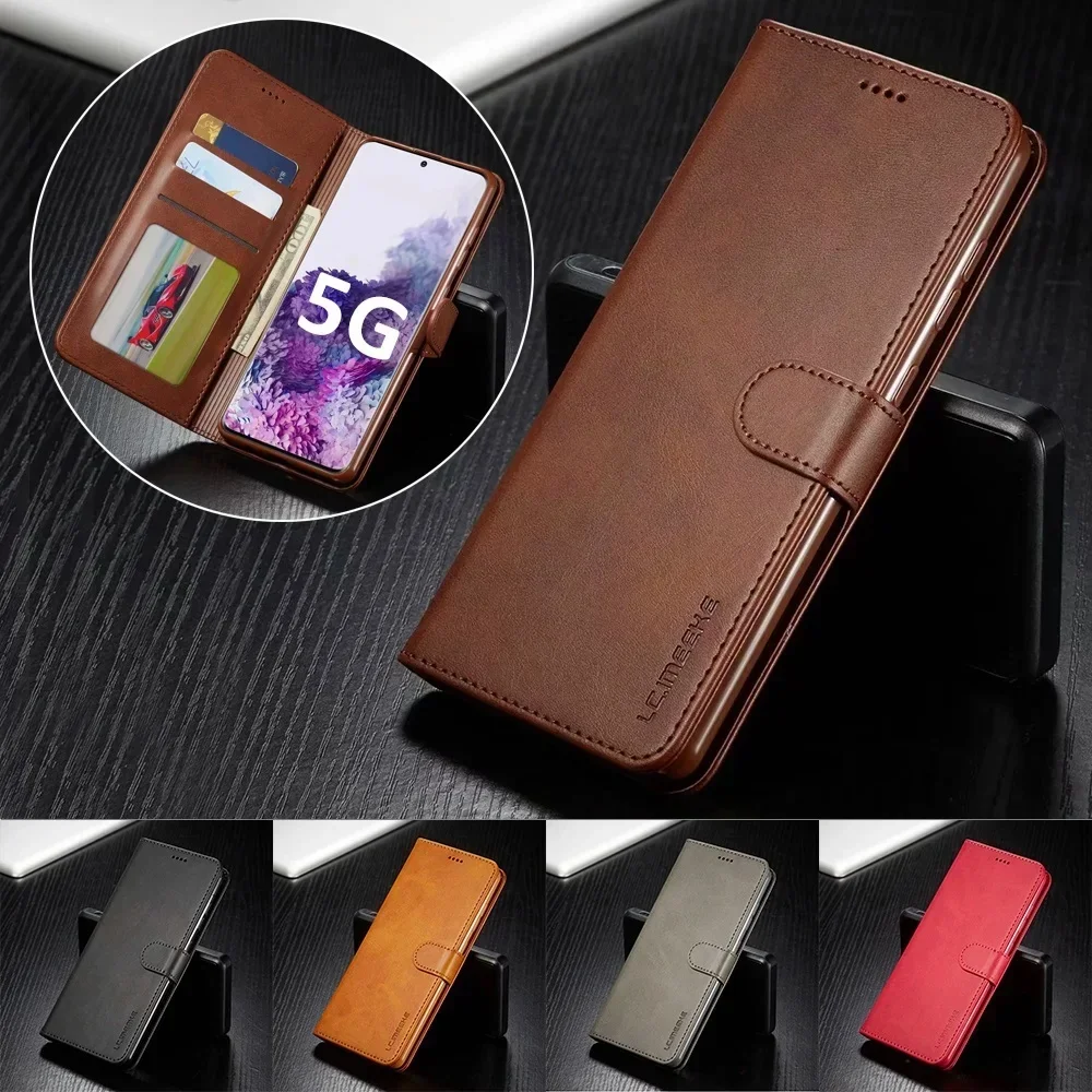 Leather Wallet Case For Samsung Galaxy S24 S24Plus S24Ultra Flip Cover