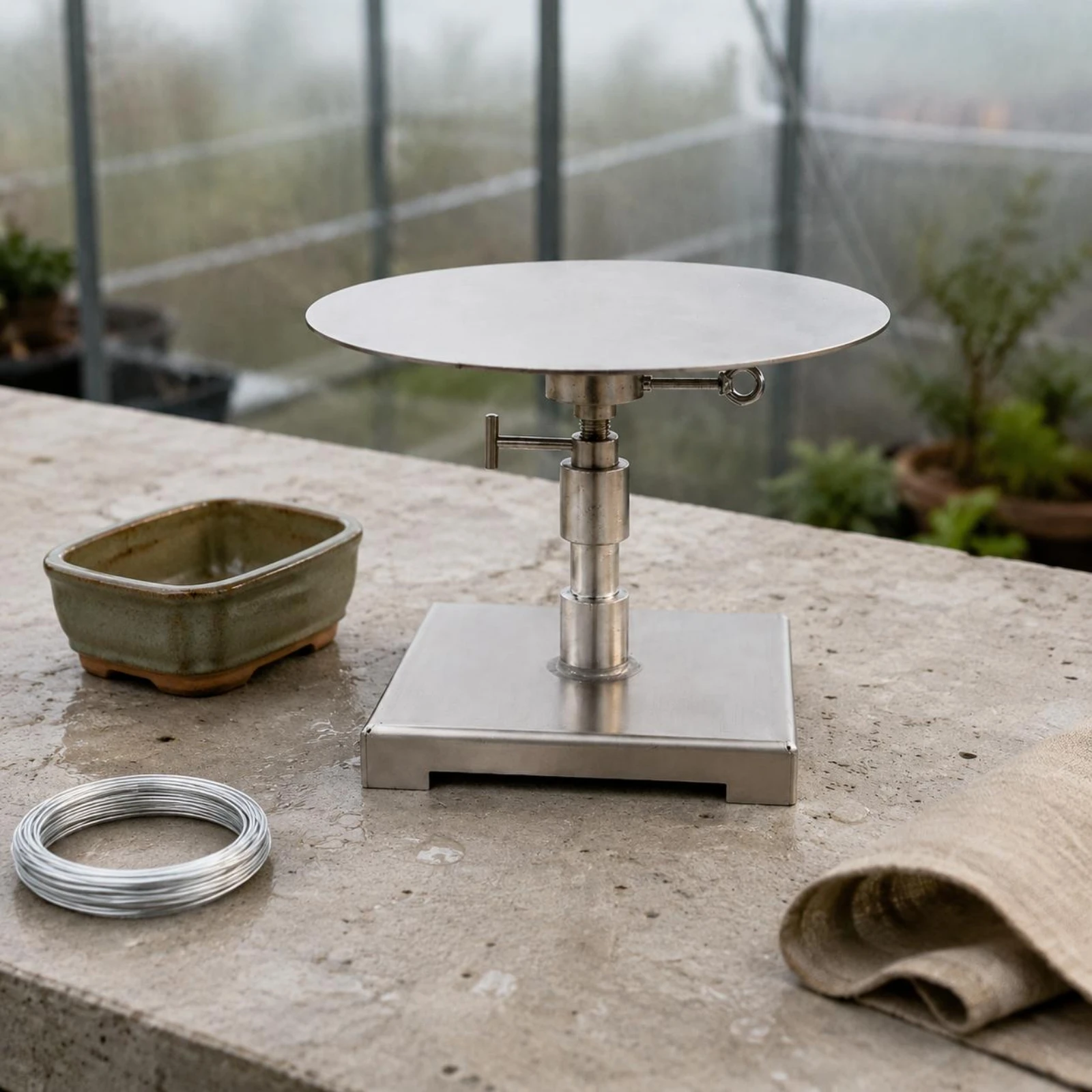 bonsai-shaping-turntable-professional-use-plant-turntable-swivel-platform-stable-base-garden-tool-effortless-rotating-for-studio