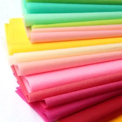 10Sheets/bag Tissue Paper 50*66cm Flower Gift Packaging Home Decoration Festive Party Wedding DIY Gift Packing Supplies