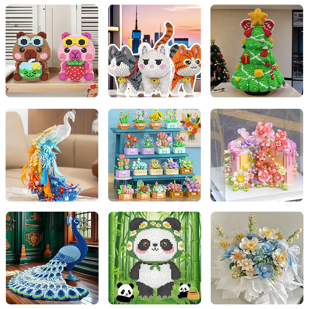 

Случайные глухие коробки игрушек из строительных блоков, каждой коробка скрывает эксклюзивные сюрпризы и каждому предлагает новый опыт.