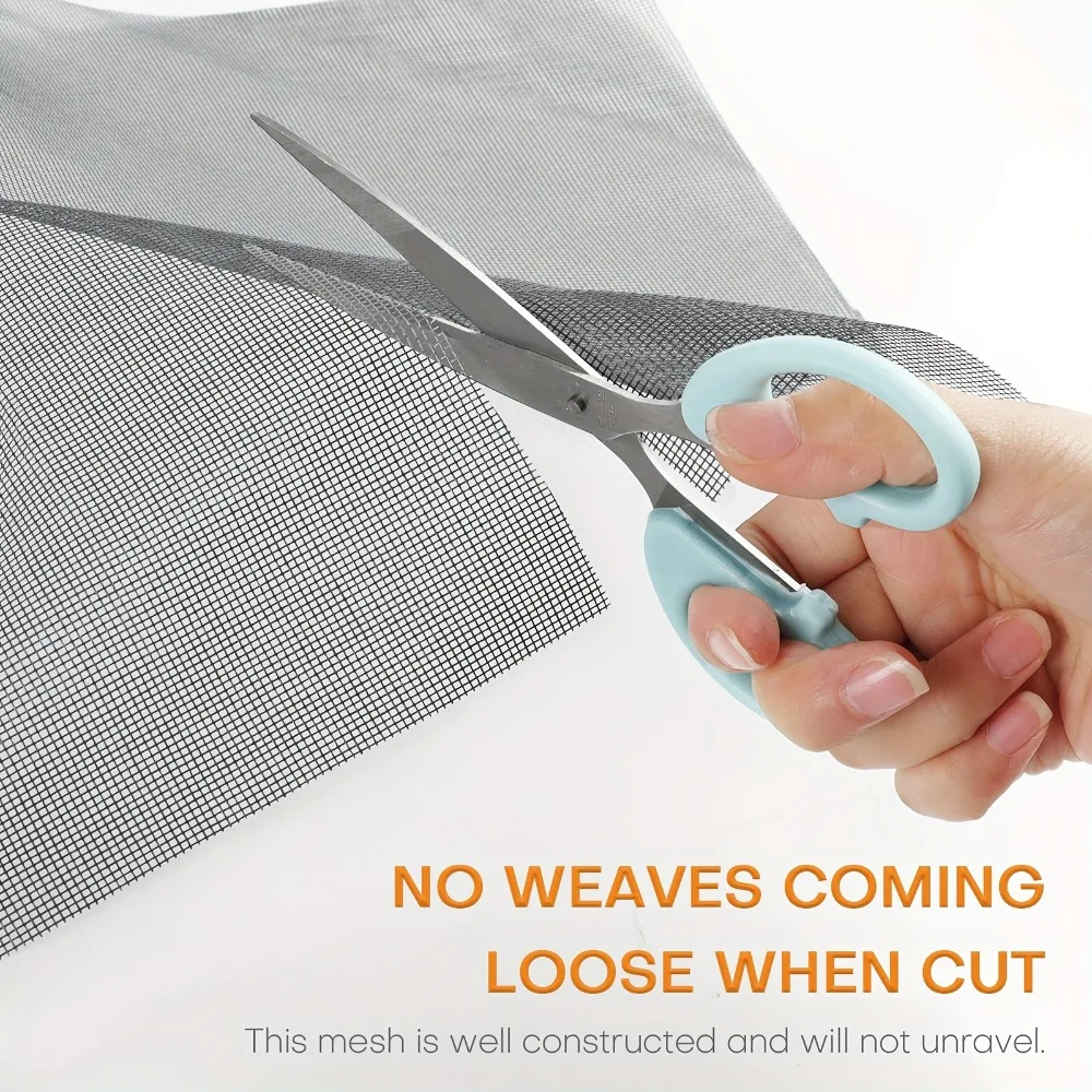 Durable Fiberglass Mesh Roll, Can Be Cut for Windows, Doors, Swimming Pools, and Porches  Mosquitero  Moustique