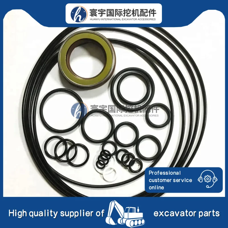 

Детали экскаватора Гидравлические детали Комплект уплотнений поворотного двигателя / Уплотнения поворотного соединения, совместимые с PC200