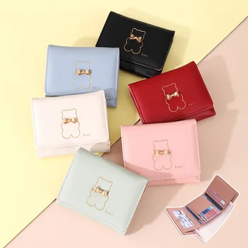 Prosta uniwersalna torba do przechowywania prawo jazdy wizytownik na karty biznesowe ze skóry PU portfel