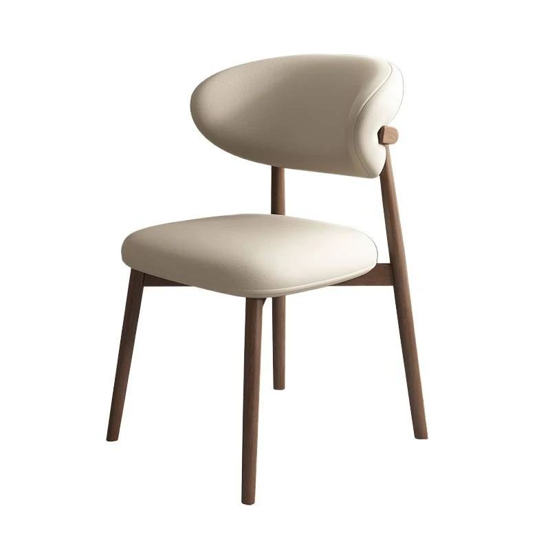 

Скандинавский современный простой обеденный стул из массива дерева для дома, ресторана, отеля