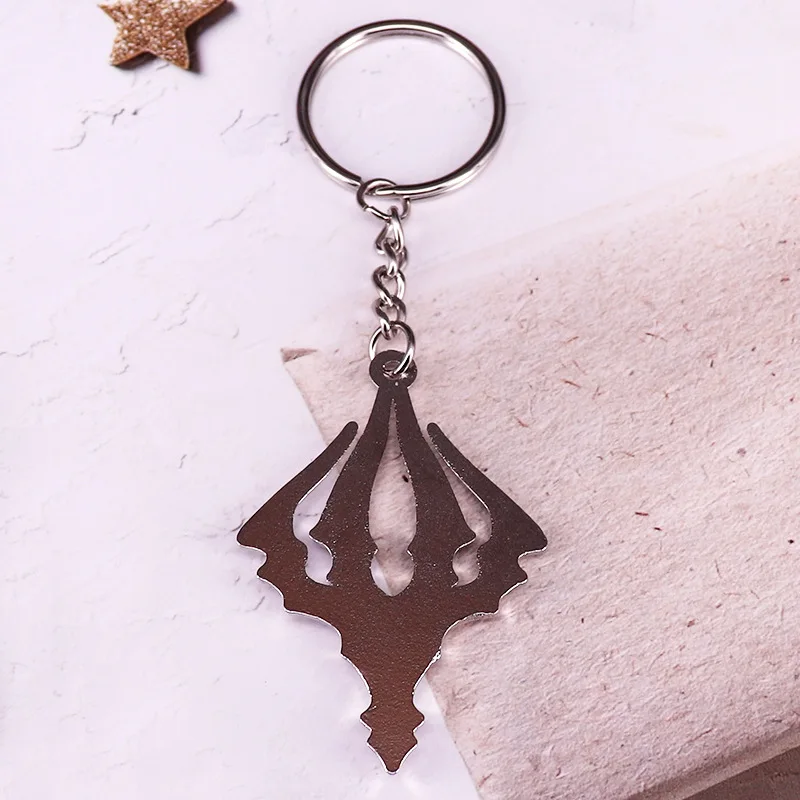 

Hollow NEW Knights King's Keychain Video Game Inspired Backpack Decoration Car KeyChain Cosplay Keyring Halloween Gift Toy