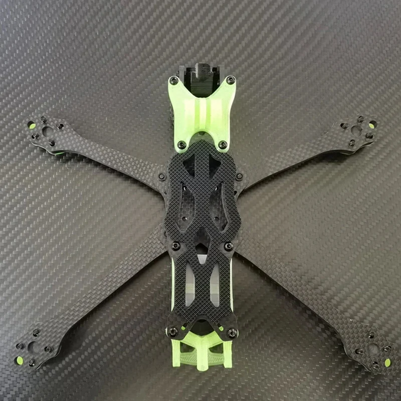 DC(O3) 5 Inch 225Mm Carbon Fiber FPV Drone Frame Kit Compatible For DJI O3 VTX Props, F3/F4/F7 FC, 22/ 23 Motor Durable