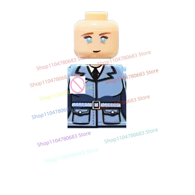 MOC New Military Building Block Doll Mini Doll German Air Ground Female Air Defense Communication Toy Gift Ornaments Collection