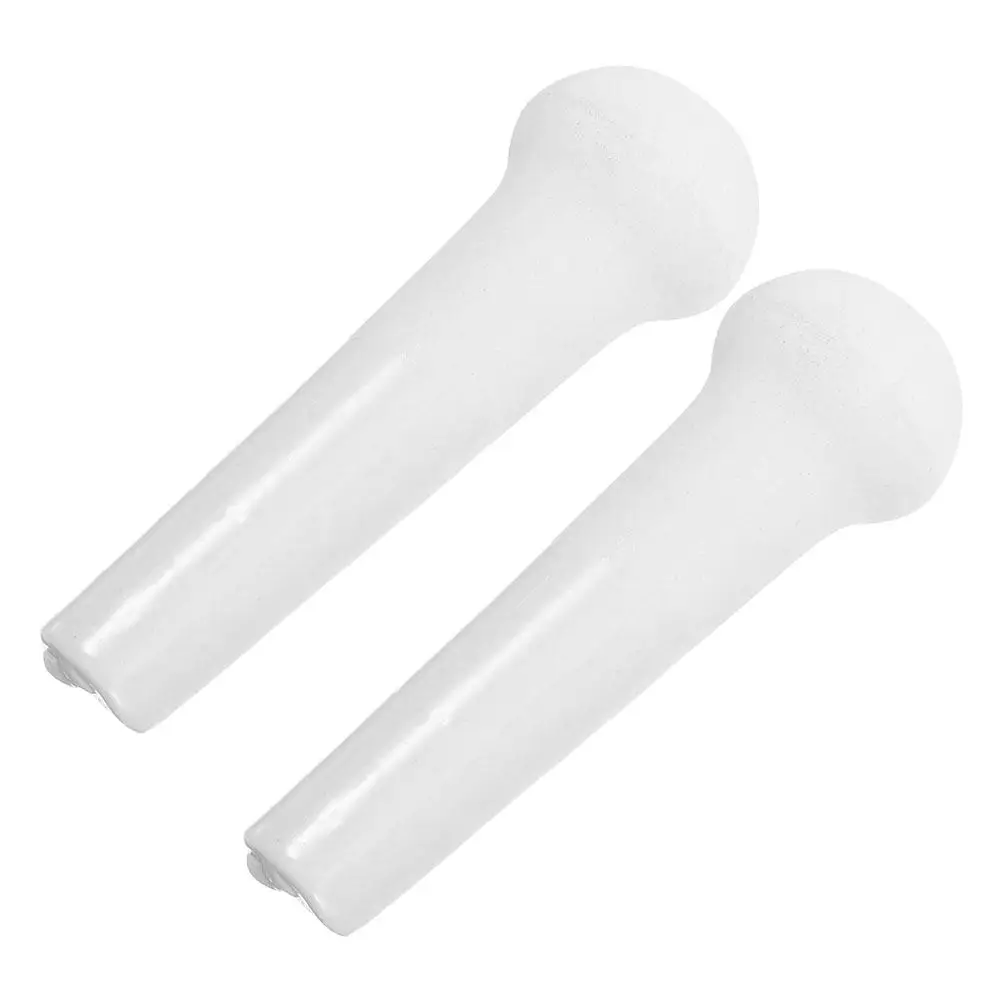 

2Pcs Ceramic Food Grinding Stick Manual Hand Grinder Ergonomic Design for Garlic Spices Baby Food Mashing Fine Powder Kitchen