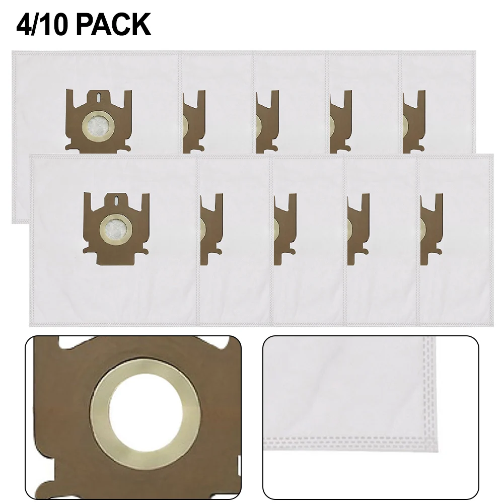 Paquete de 4 bolsas  aspiradora no tejidas para Hoover Telios Plus TE70 TE30 TE21 TE75 011, repuesto  filtro  polvo  alt