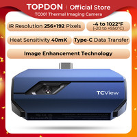 TOPDON TC001 Thermal Imaging Camera 256x192 IR High Resolution Infrared Thermal Imager Handheld Temperature for Android Tablet