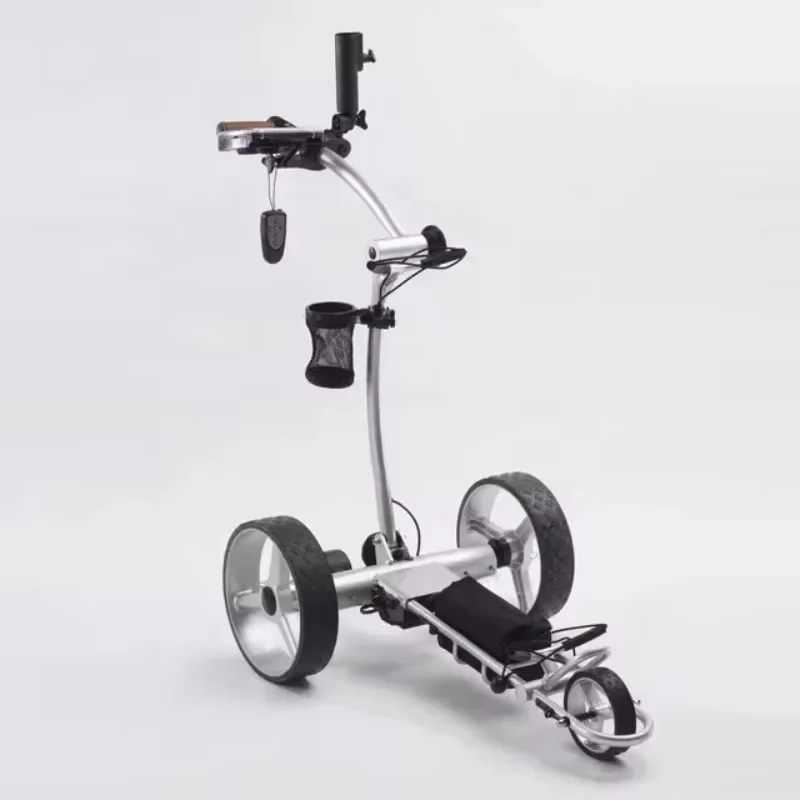 easy folding electric golf trolley